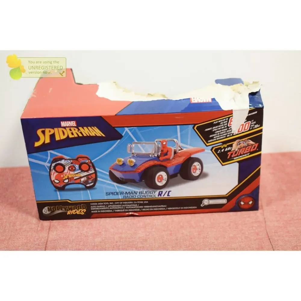 Marvel Spider-Man RC Buggy: Remote Control Vehicle